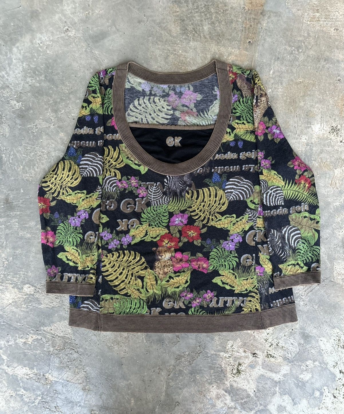 20471120 Y2k Opium GK Multi Color Punk Style Women's Size M / US 6-8 / IT 42-44 - 1 Thumbnail