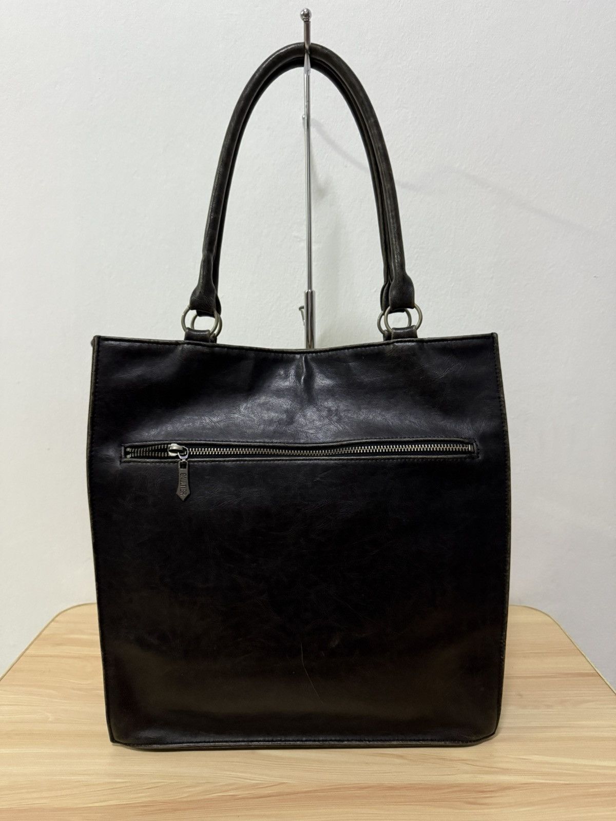 Jean Paul Gaultier 2001 Jean Paul Gaultier Gothic satan gargoyle tote bag. Size ONE SIZE - 7 Thumbnail