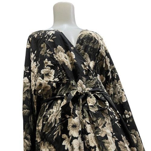 Denim & Supply Ralph Lauren Ralph Lauren Denim & Supply Floral Wrap Dress Size M / US 6-8 / IT 42-44 - 3 Thumbnail