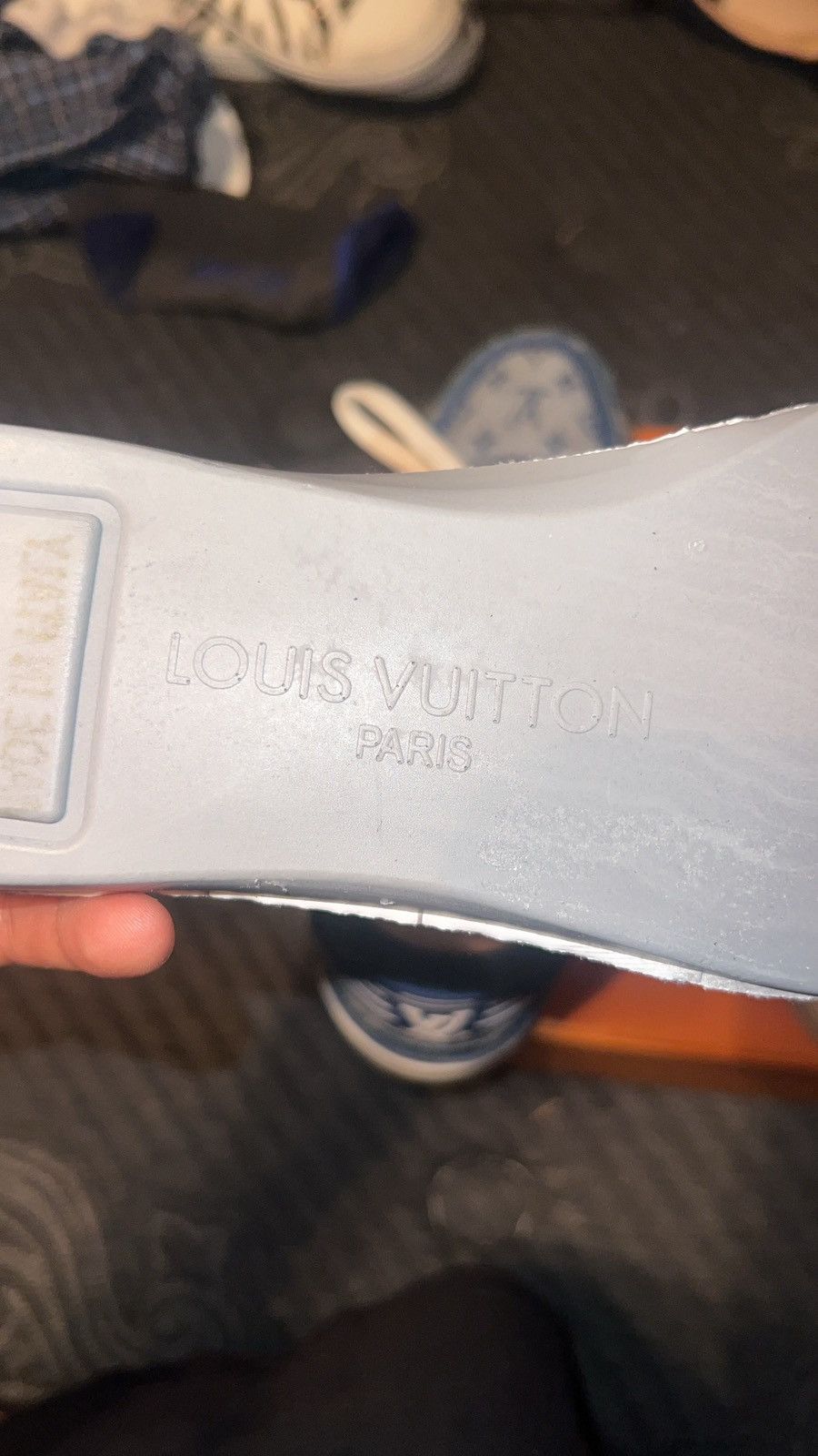 Designer × Louis Vuitton Louis Vuitton trainer monogram denim Size US 10 / EU 43 - 10 Thumbnail