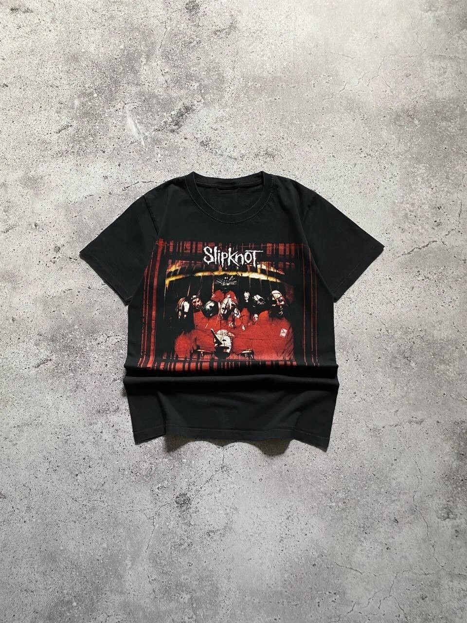 Band Tees VINTAGE 00s SLIPKNOT SELF TITLED ALBUM NU METAL BAND TEE Size US S / EU 44-46 / 1 - 1 Thumbnail