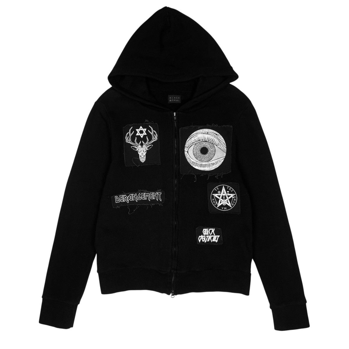 Thrasher Black Moral The Gazette x Thrasher Hoodie Size US M / EU 48-50 / 2 - 2 Thumbnail