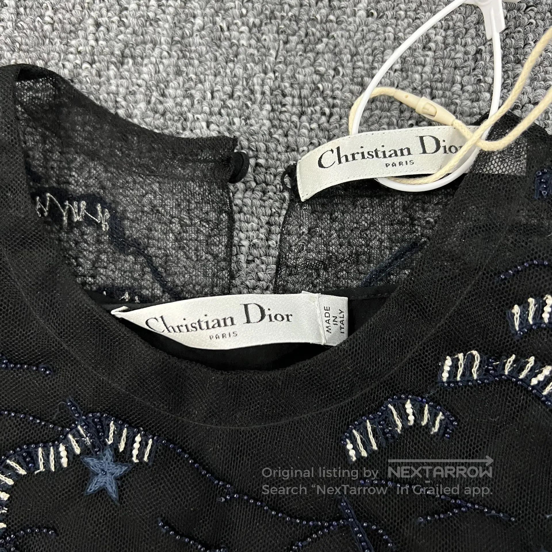 Dior Dior Heavy industry: Beaded embroidery, lace, mesh fabric Size S / US 4 / IT 40 - 6 Thumbnail
