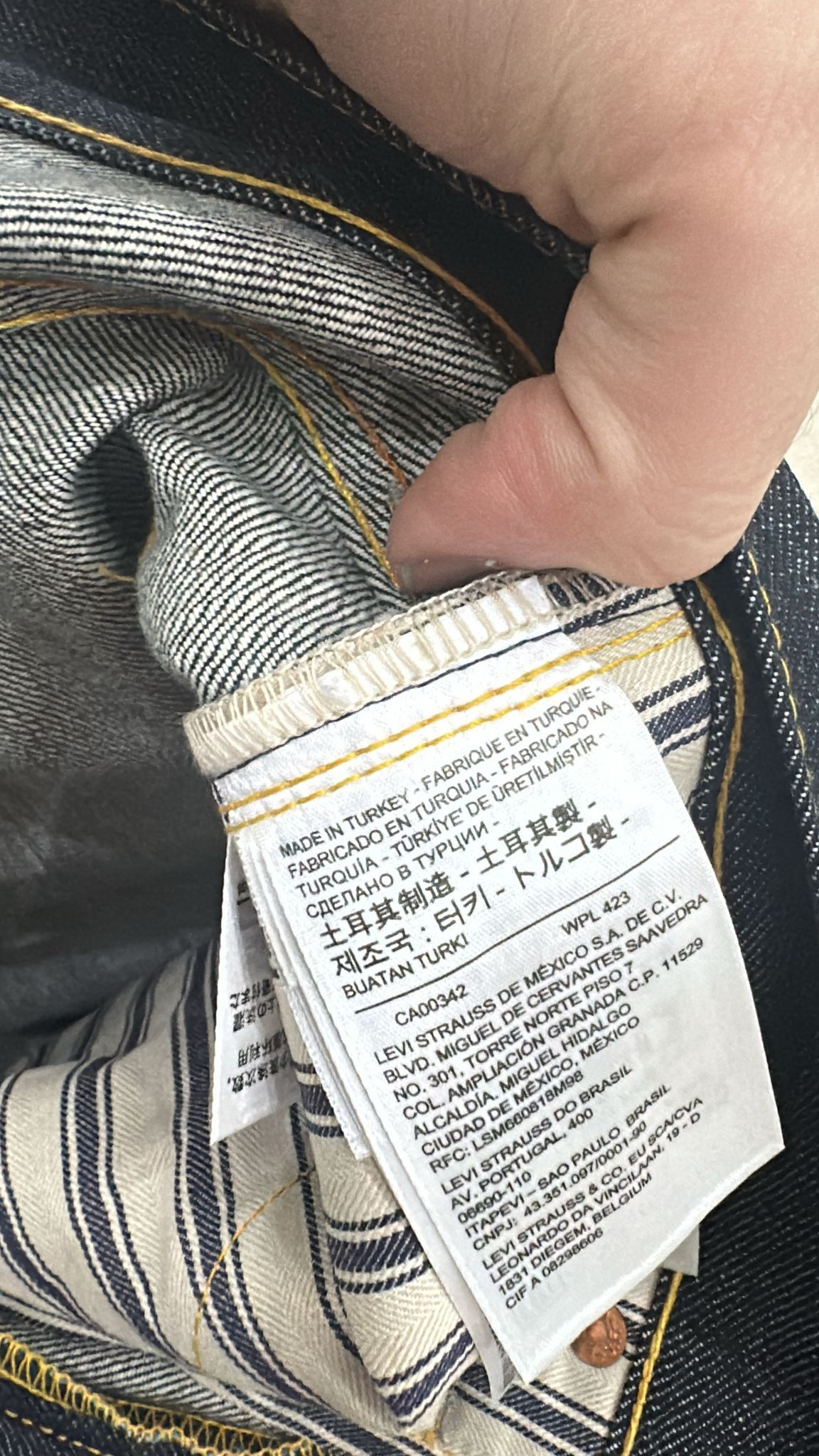 Levi's Vintage Clothing LVC Levi's Vintage Clothing 1944 S501 Perfect Imperfections Size US 32 / EU 48 - 8 Thumbnail