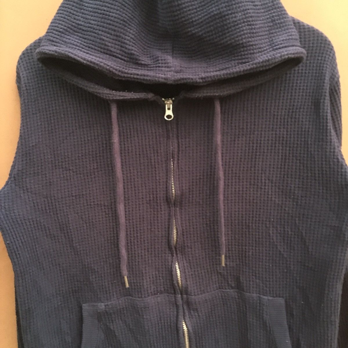 Beauty Beast Timely warning waffle zip hoodie Size US M / EU 48-50 / 2 - 2 Thumbnail