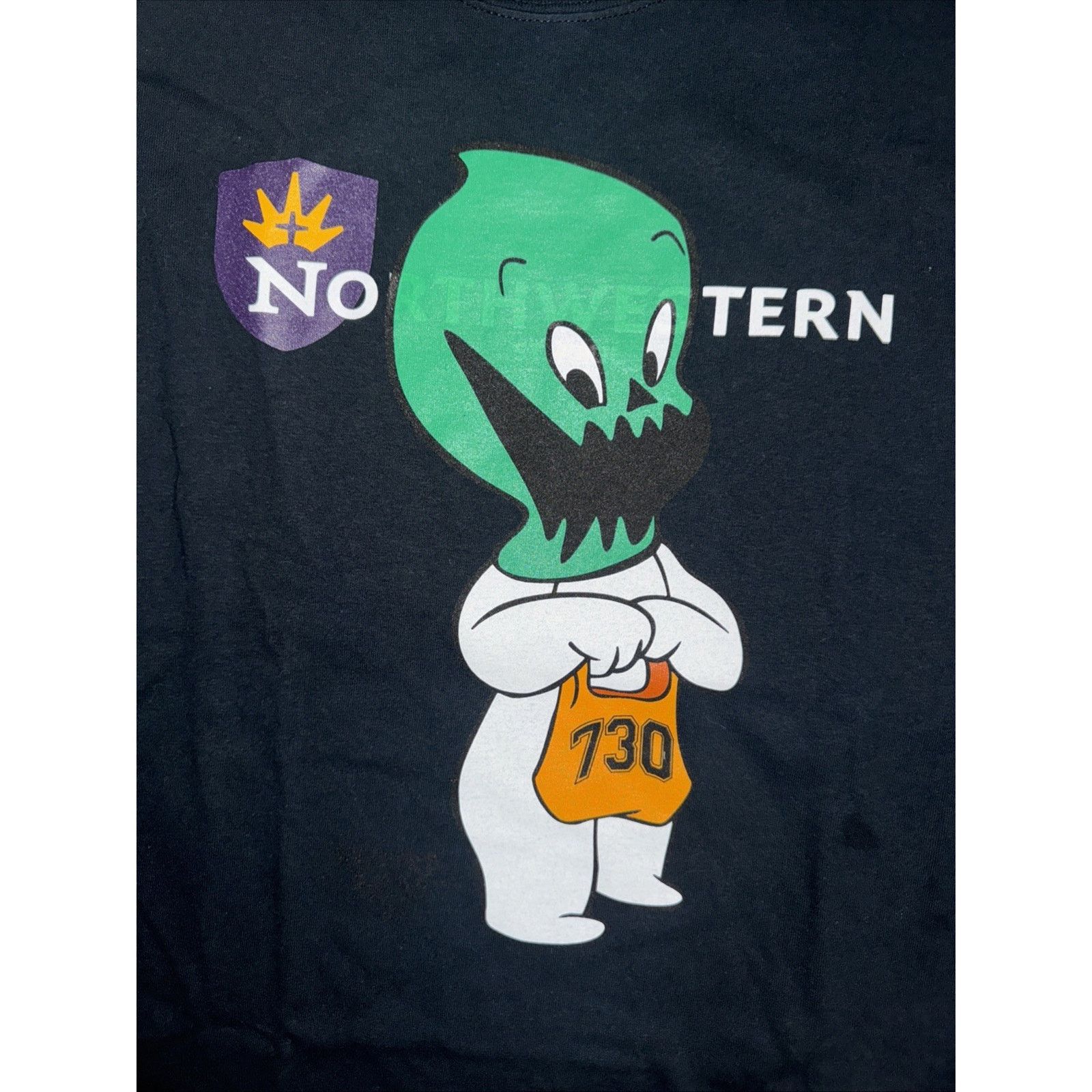 Asspizza × Vintage Asspizza x Casper Revive T-Shirt Black L 21x28 Streetwear Size US L / EU 52-54 / 3 - 2 Thumbnail