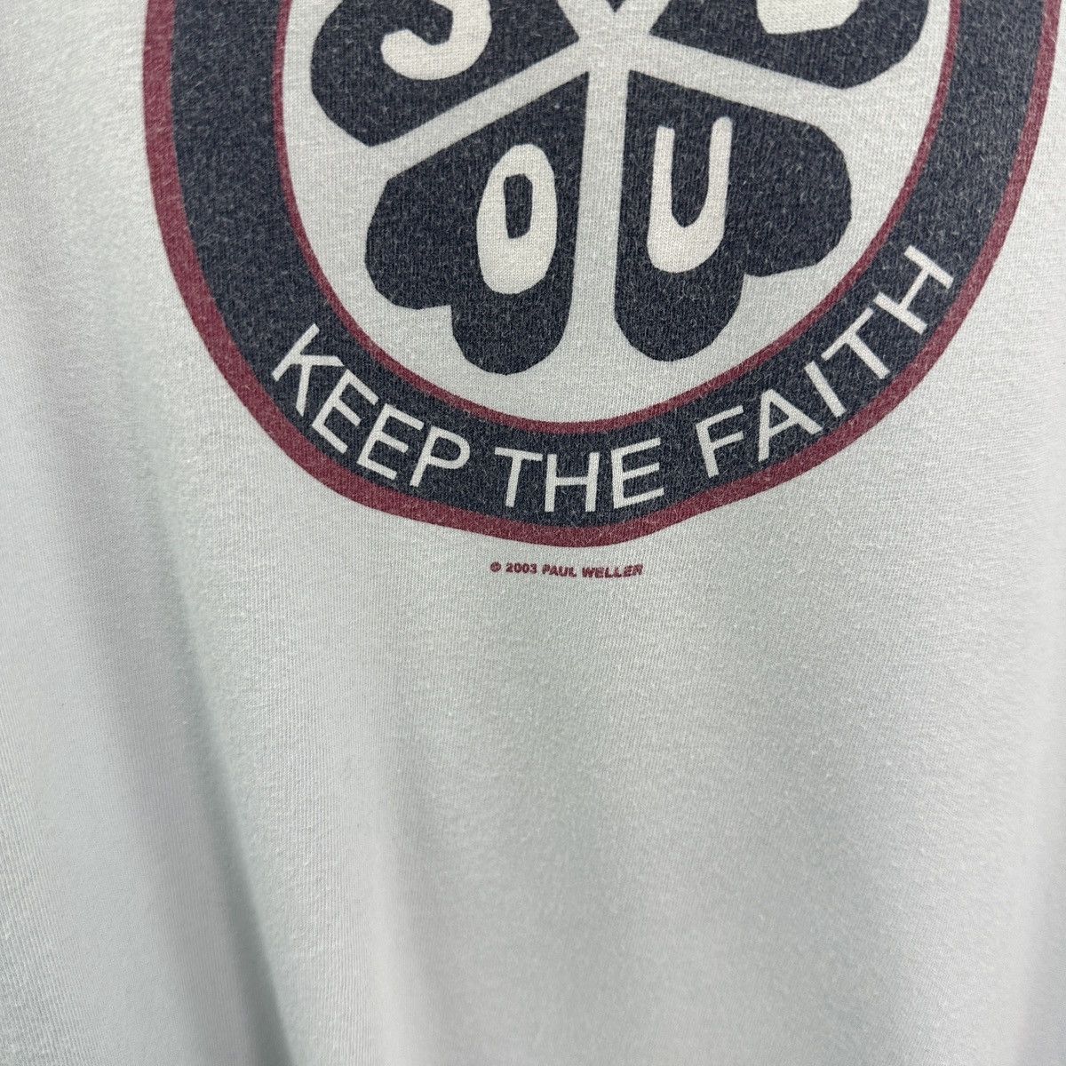Band Tees Vintage 00s Paul Weller Keep The Faith 2003 rock singer y2k Size US XL / EU 56 / 4 - 6 Thumbnail