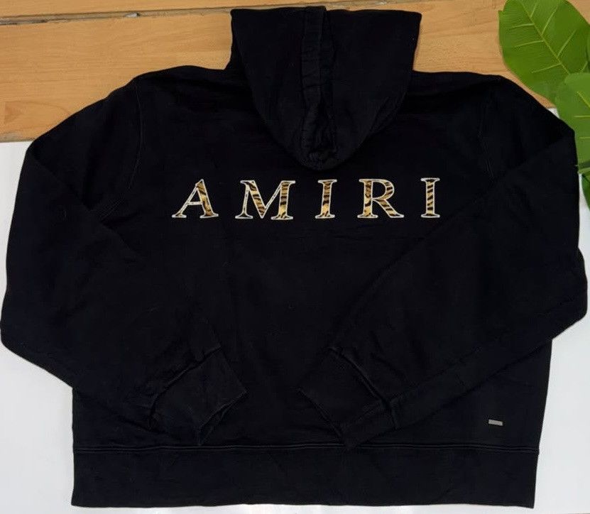 Amiri AMIRI LEOPARD HOODIE Size US L / EU 52-54 / 3 - 2 Thumbnail