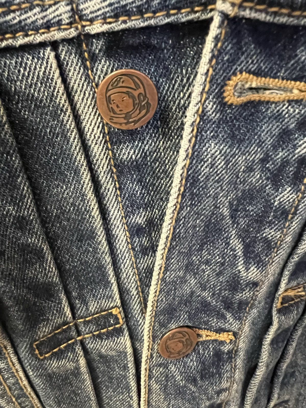 Billionaire Boys Club Billionaire Boys Club BBC Denim Trucker Jacket Mens Medium Size US M / EU 48-50 / 2 - 5 Thumbnail