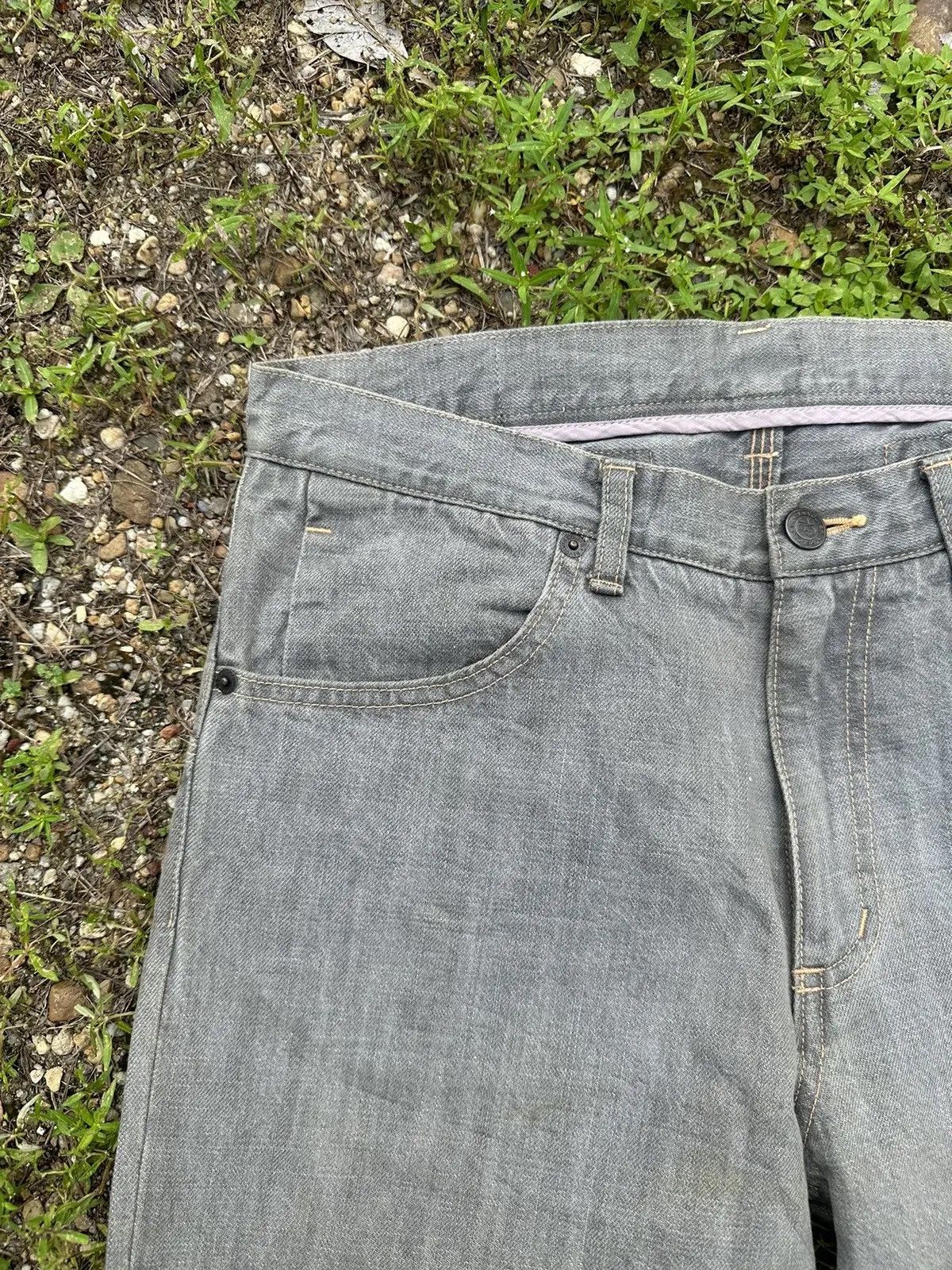 If Six Was Nine STUDDED/SPIKE VINTAGE REVOLVE JEANS BONDAGE CINCH BACK PANTS Size US 30 / EU 46 - 4 Thumbnail