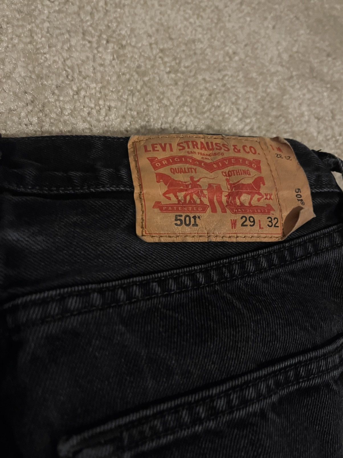 Levi's Levi’s 501 Jeans Size US 29 - 3 Thumbnail