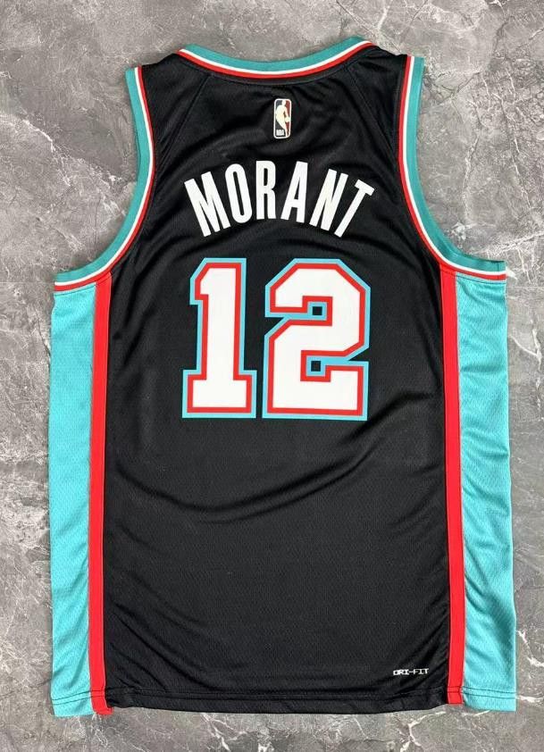 NBA Memphis Grizzlies #12 Ja Morant Jersey 2026 Size US M / EU 48-50 / 2 - 2 Thumbnail