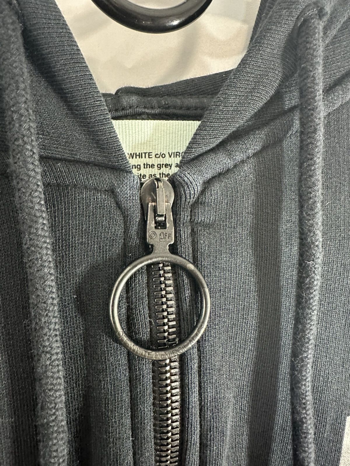 Off-White Off white Hoodie zip Mona Lisa Size US XXS / EU 40 - 6 Thumbnail