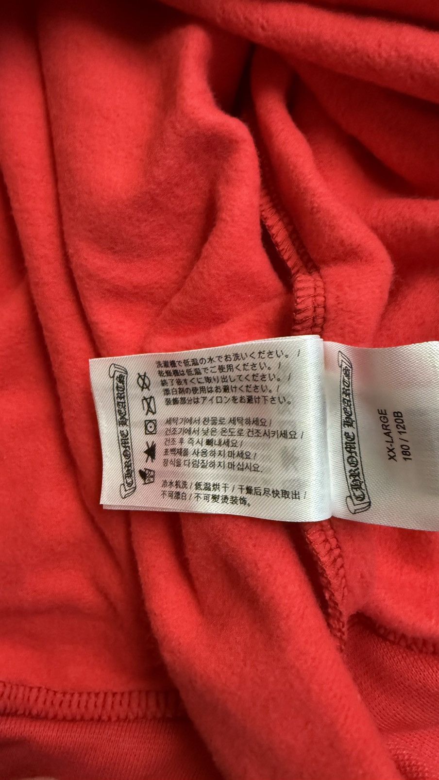 Chrome Hearts Chrome Hearts Red Sweatshirt Size US XXL / EU 58 / 5 - 5 Thumbnail