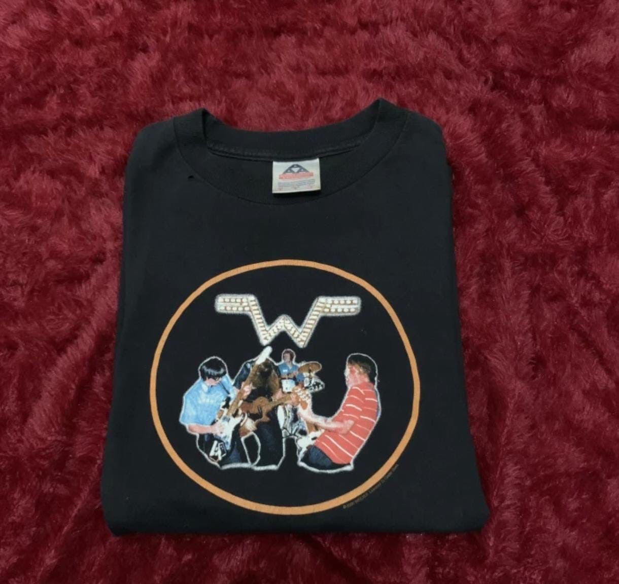 AAA × Band Tees × Vintage Vintage Weezer 00's Size US S / EU 44-46 / 1 - 1 Thumbnail