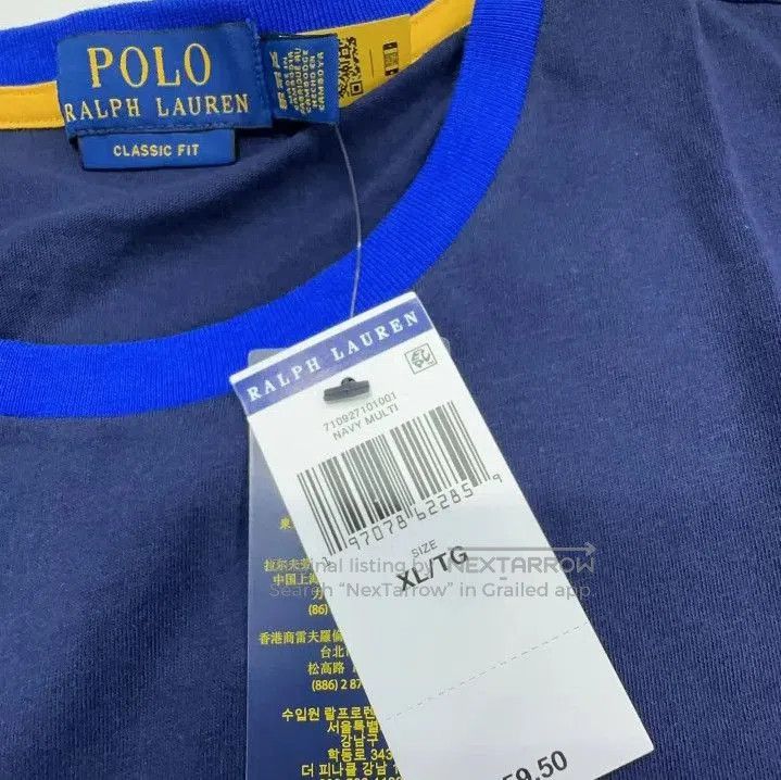 Polo Ralph Lauren Polo Ralph Lauren Colorblock Logo Embroidered T. Size US XL / EU 56 / 4 - 5 Thumbnail