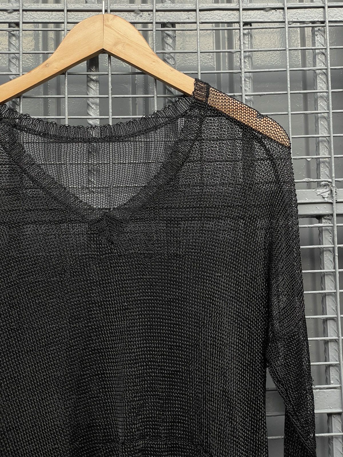 If Six Was Nine Fishnet Knitwear Style Size US S / EU 44-46 / 1 - 2 Thumbnail