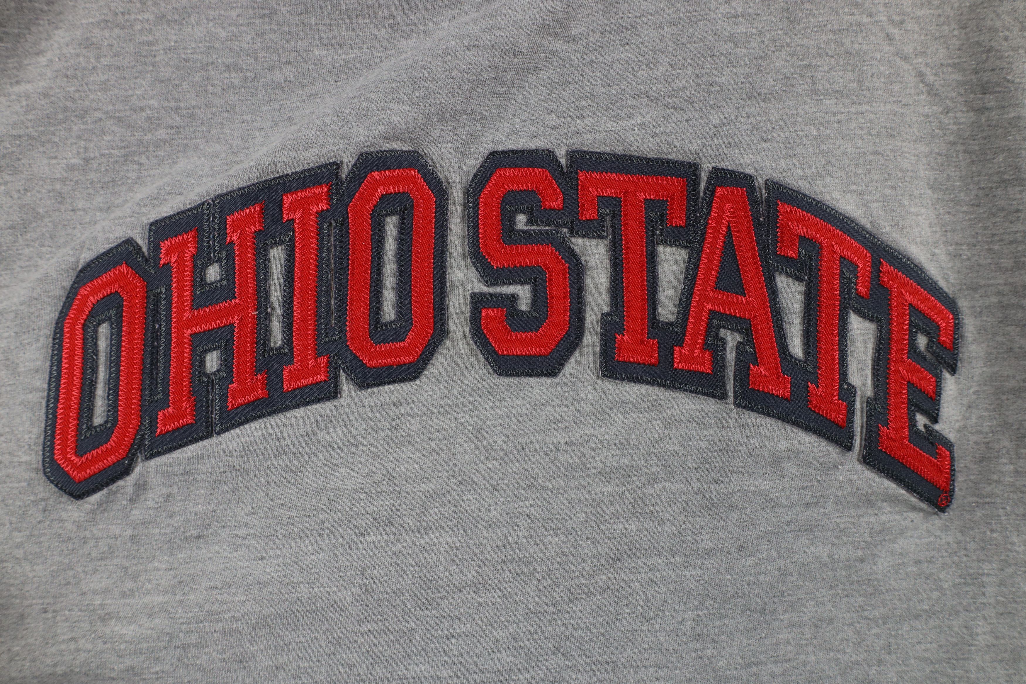 Vintage Vintage 90s Ohio State University Long Sleeve T-Shirt Gray Size US L / EU 52-54 / 3 - 4 Thumbnail