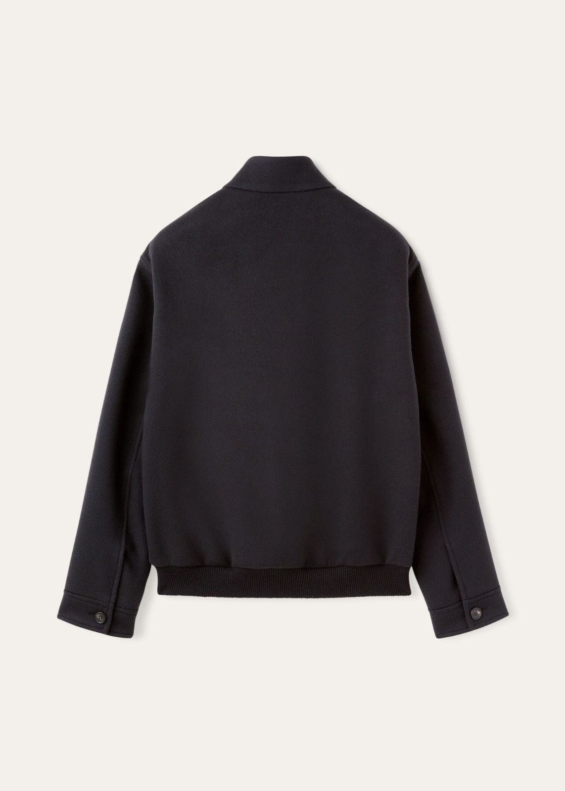 Loro Piana o1srvl11e0125 Gaikan Bomber Jacket in Navy Blue Size US XL / EU 56 / 4 - 2 Thumbnail