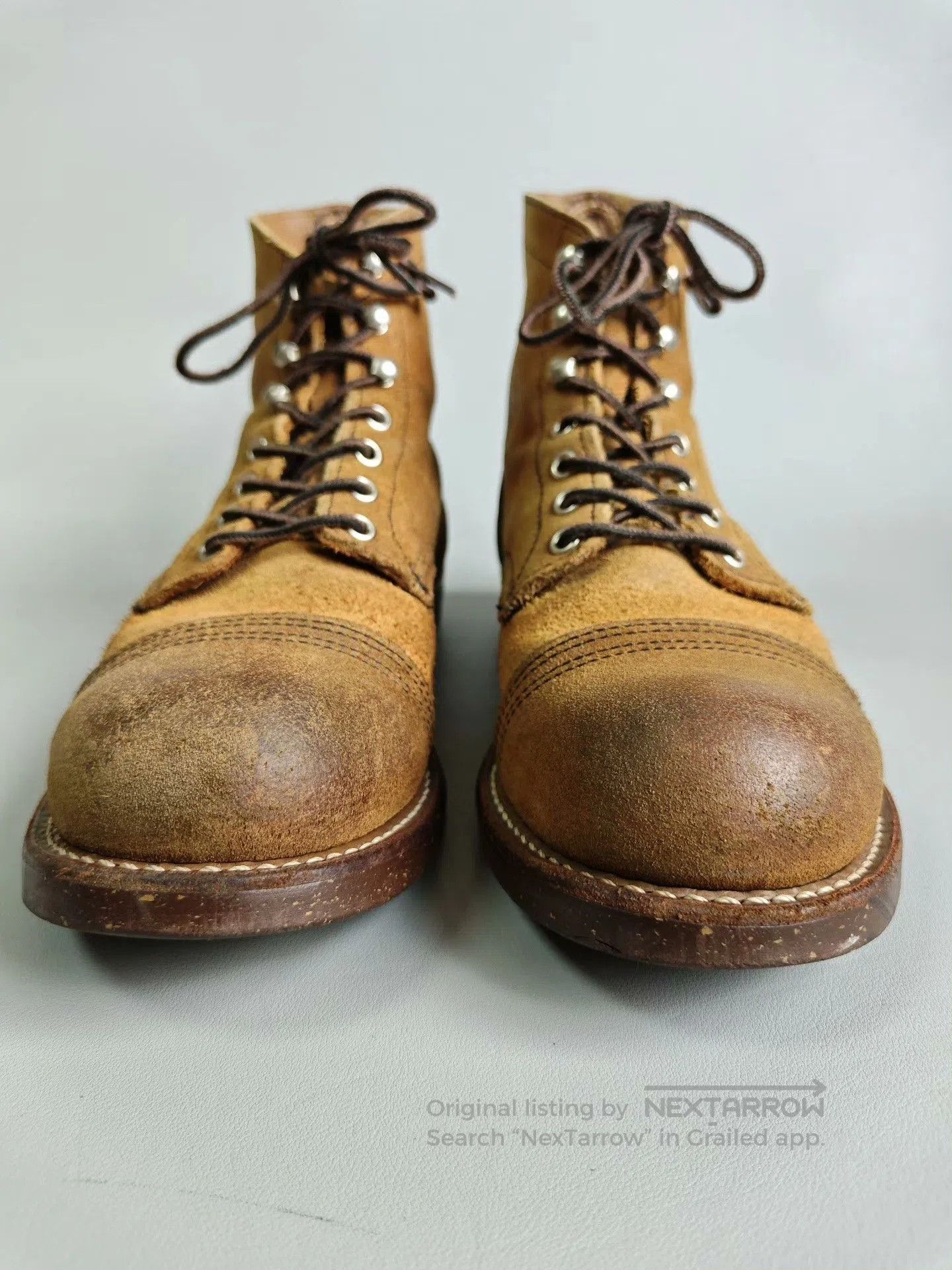 Red Wing Red Wing 8113 Suede Miner Boots. Size US 9 / EU 42 - 2 Thumbnail