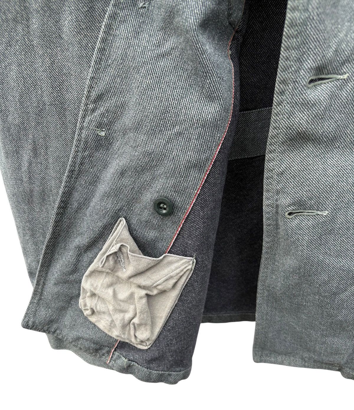 Vintage Vintage 70s Swiss Army Selvedge Military Work Jacket Size US M / EU 48-50 / 2 - 11 Thumbnail