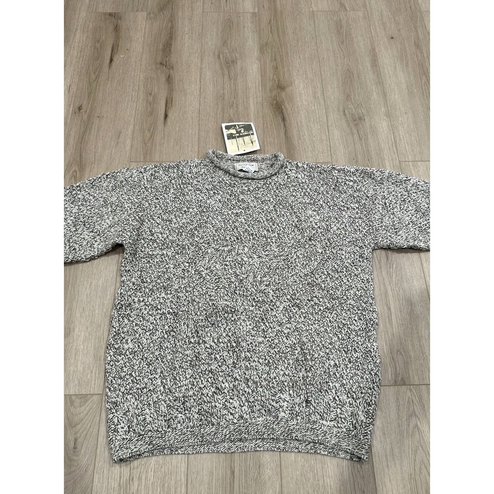 Bally NWT Bally Shanon Sweater L 100% Wool Fisherman Cable Knit Warm Chunky Unisex Size L / US 10 / IT 46 - 3 Thumbnail