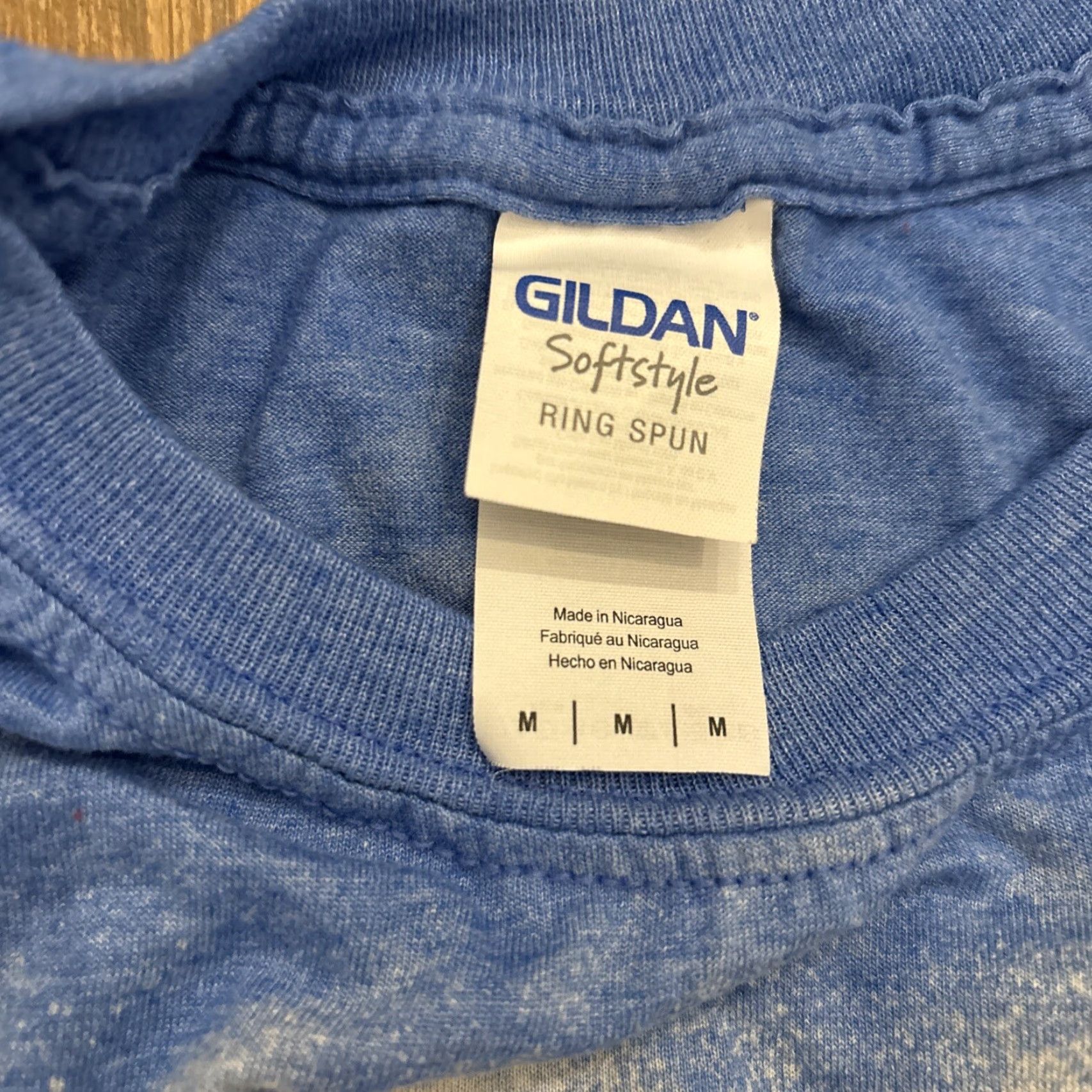 Gildan Morgan Wallen Luke Combs T-Shirt Size M Blue Tie Dye 2020 Concert Merch Mens Size US M / EU 48-50 / 2 - 3 Thumbnail