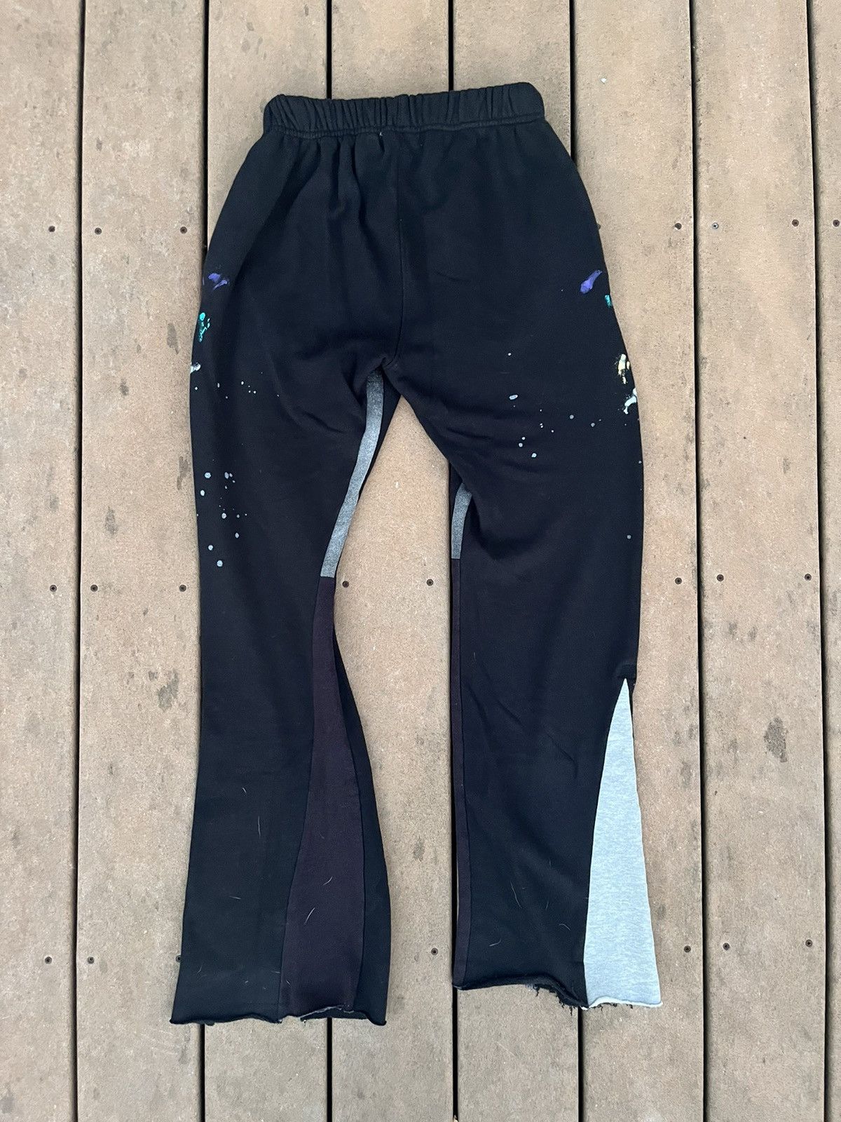 MNML MNML Flared Paint Splattered Sweatpant Size US 30 / EU 46 - 2 Thumbnail