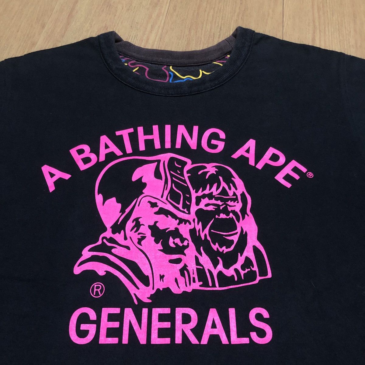 Bape BAPE Reversible Neon camo A Bathing Ape General Tee Size US M / EU 48-50 / 2 - 3 Thumbnail