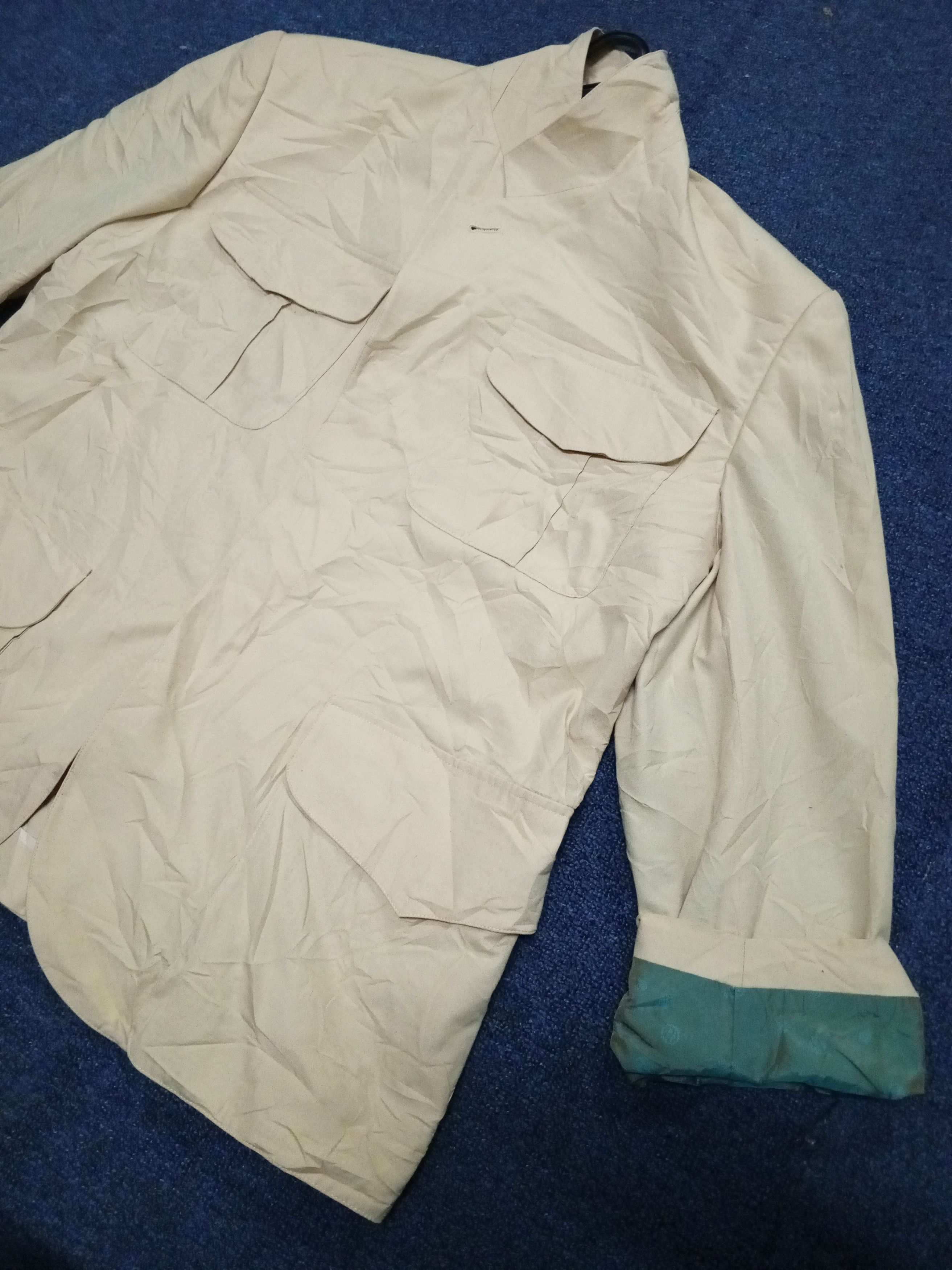 Jean Paul Gaultier × Vintage JEAN PAUL GAULTIER COAT/BLAZER 4POCKET Size 48S - 3 Thumbnail