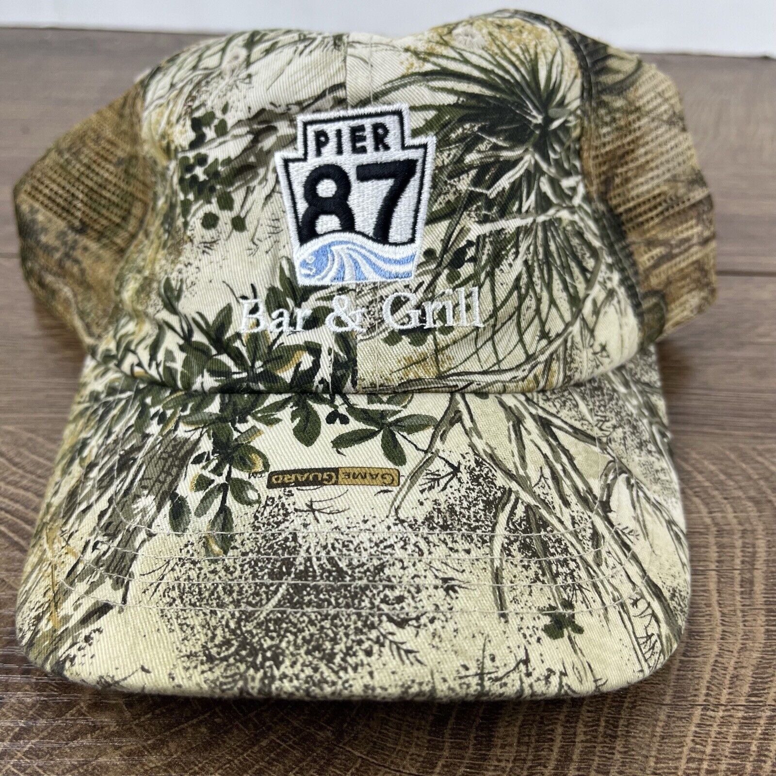Other Pier 87 Bar and Grill Hat Camo Green Hat Adjustable Hat Camo Size ONE SIZE - 4 Thumbnail