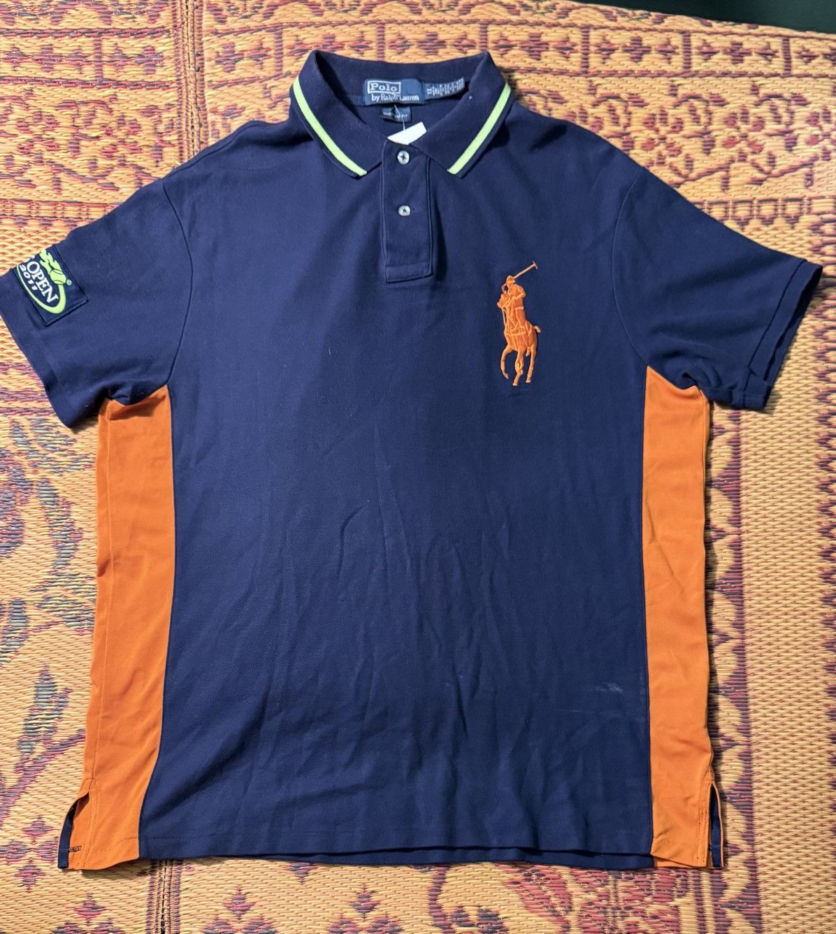 Polo Ralph Lauren Polo Ralph Lauren Big Pony Polo Shirt Size US XL / EU 56 / 4 - 2 Thumbnail