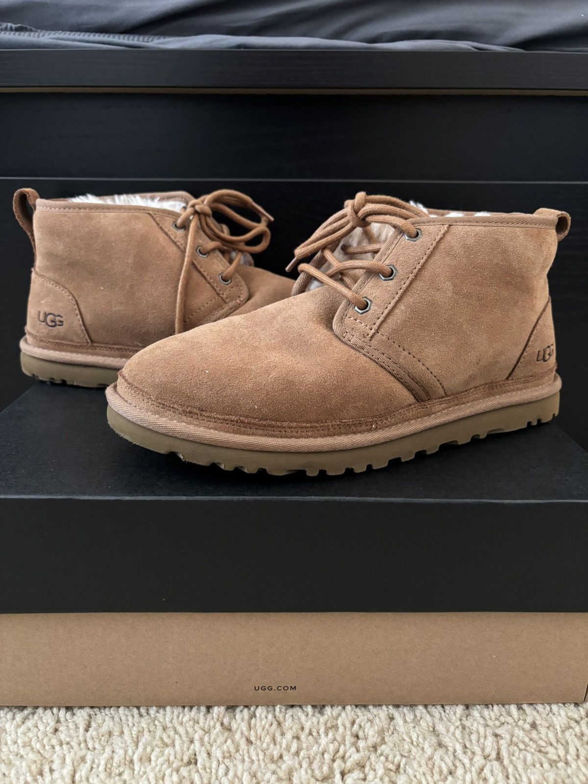 UGG Neumal Chestnut/Brown Size 8 Men’s