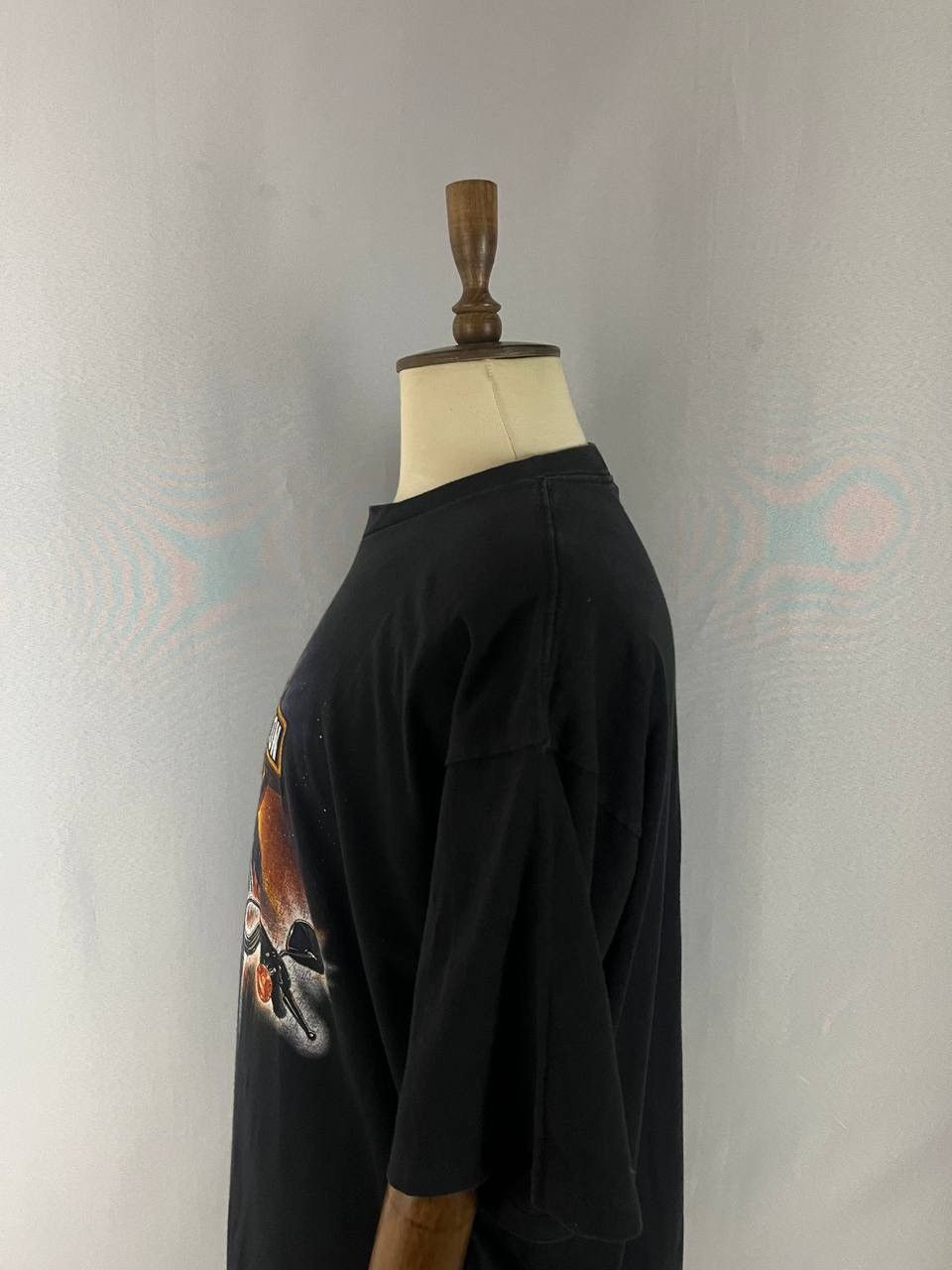 Harley Davidson Harley Davidson Tee T Shirt Vintage Black 1990s Size US XXL / EU 58 / 5 - 6 Thumbnail