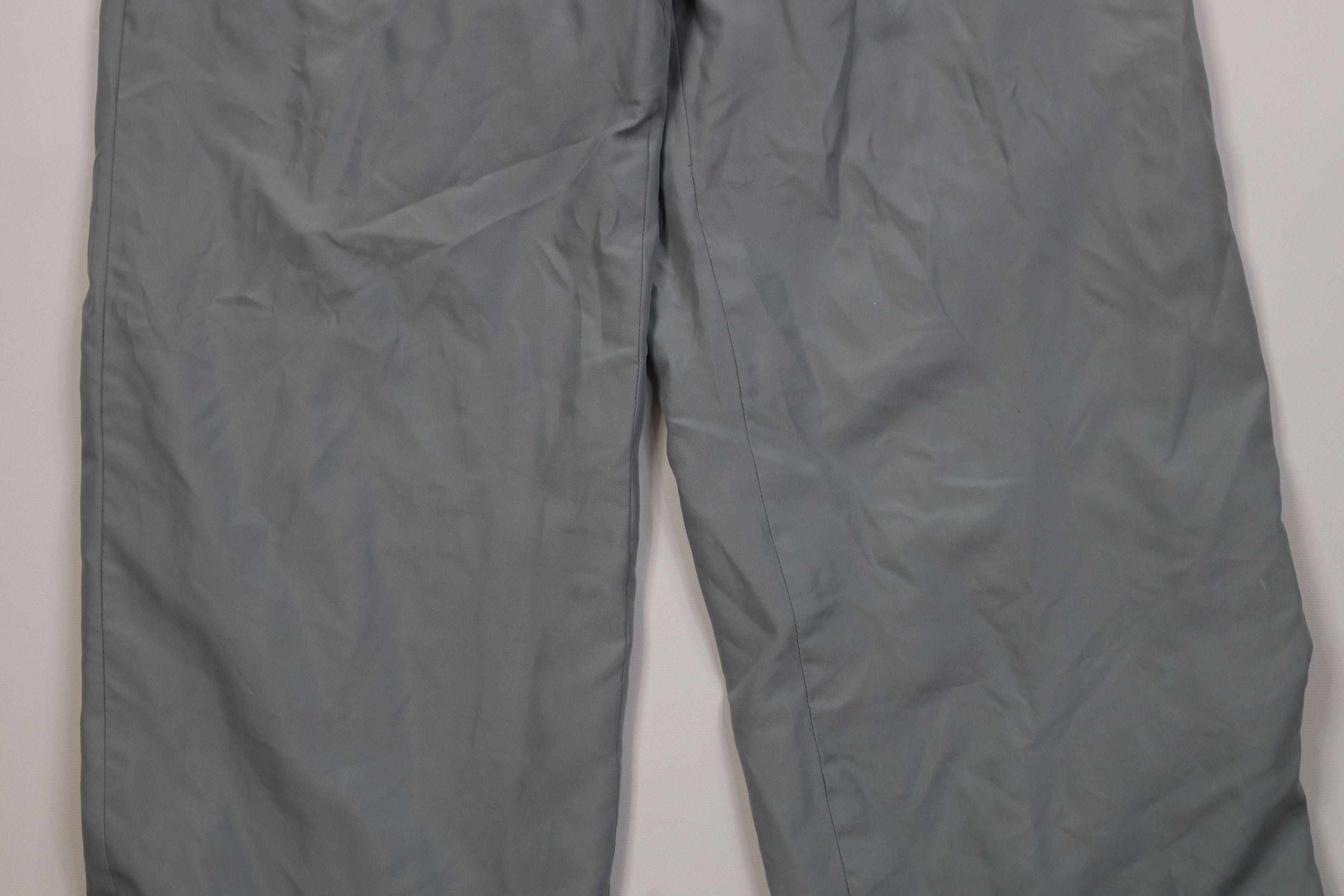 Vintage Vintage 90s Y2K Ohio State University Lined Wide Leg Pants Size US 36 / EU 52 - 3 Thumbnail