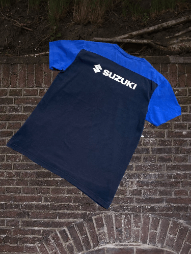 Vintage vintage racing Suzuki Motorsports team embroidery big Logo Size US XL / EU 56 / 4 - 1 Thumbnail