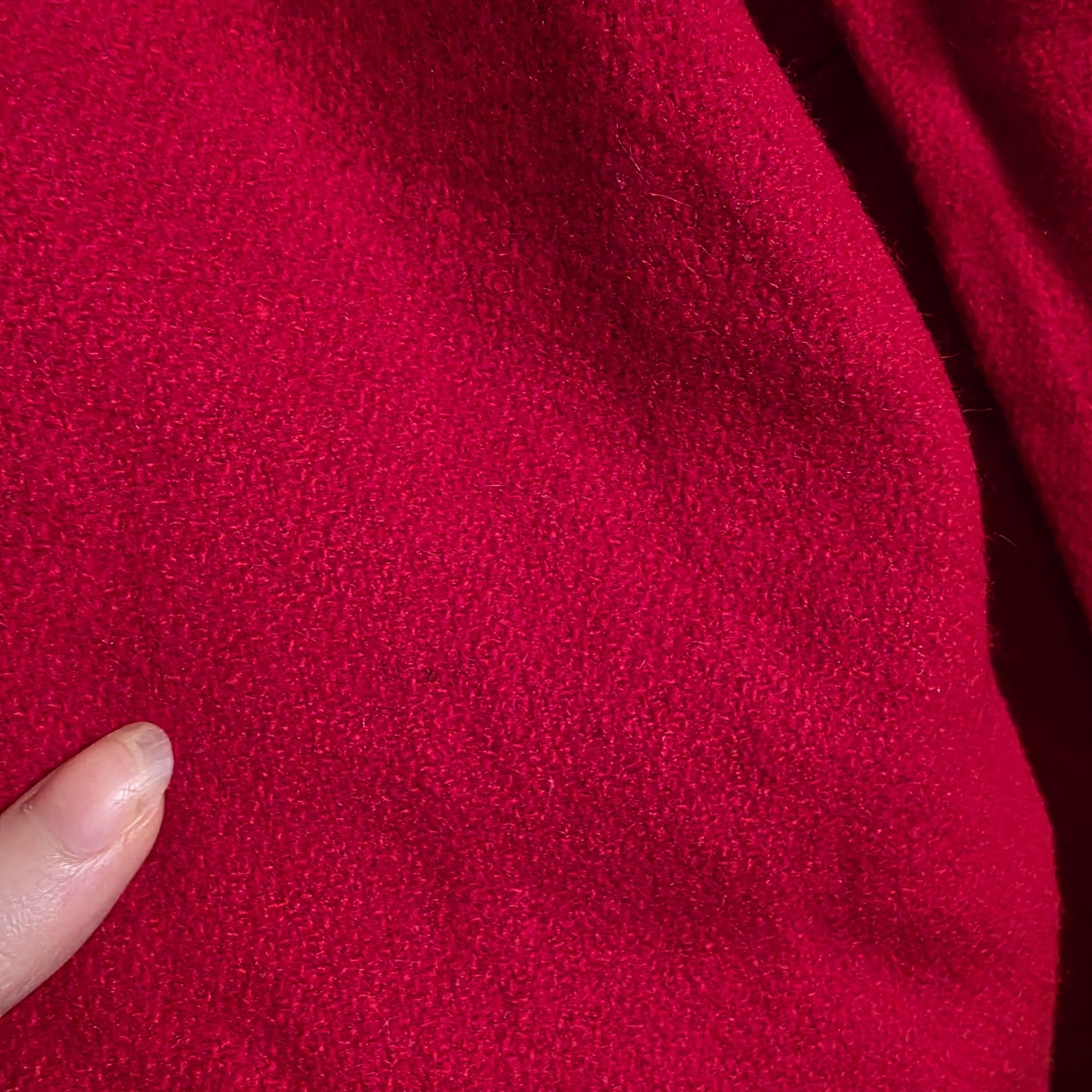 Other Vintage Jofeld Red Wool Peacoat Size L / US 10 / IT 46 - 8 Thumbnail