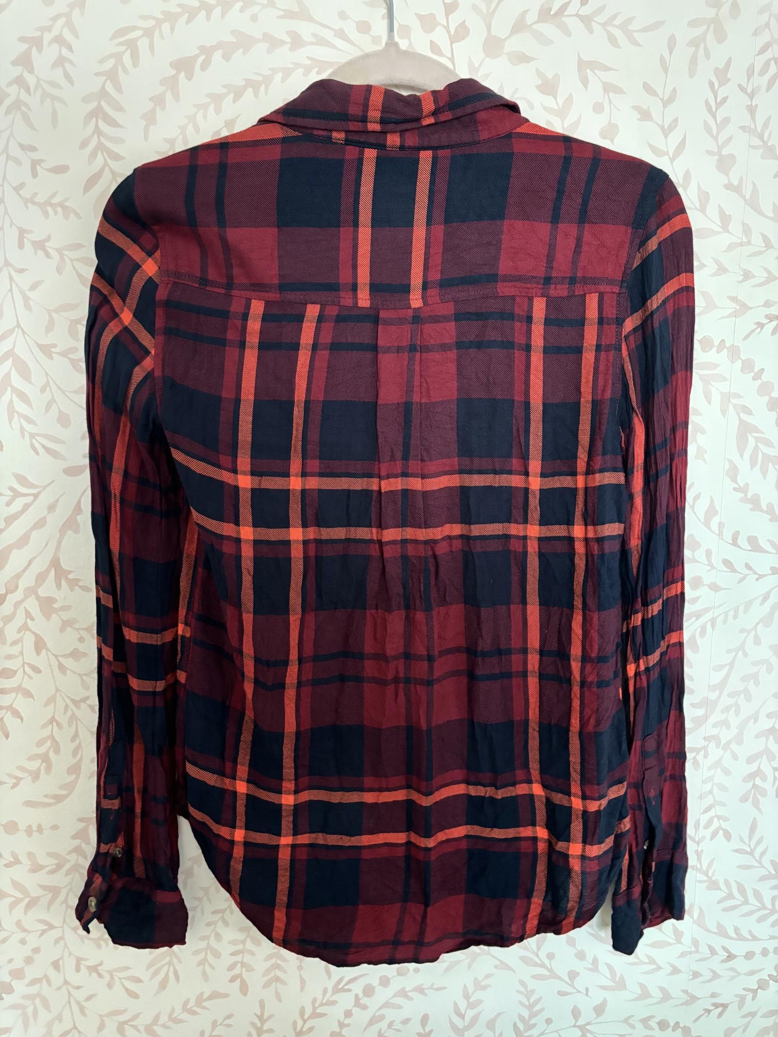 Abercrombie & Fitch EUC Abercrombie & Fitch Women's Plaid Button-Up Shirt XS Size XS / US 0-2 / IT 36-38 - 4 Thumbnail