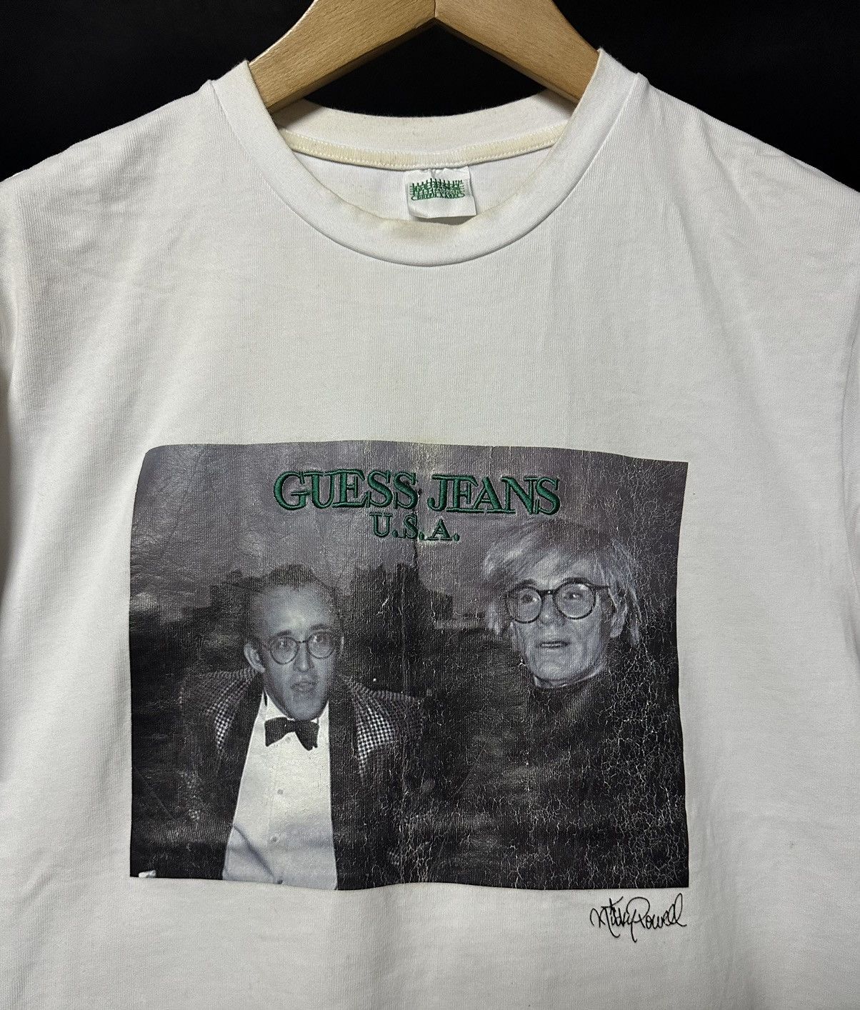 Andy Warhol × Guess × Keith Haring Guess Green Label X Andy Warhol X Keith Haring Tee Size US L / EU 52-54 / 3 - 2 Thumbnail