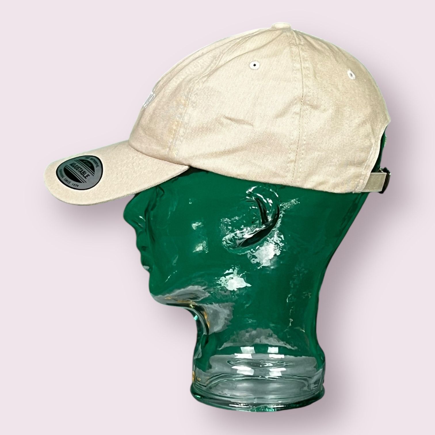 Yupong The Classics C-Suite Strapback Cap Hat Khaki NWOT Yupoong Size ONE SIZE - 4 Thumbnail