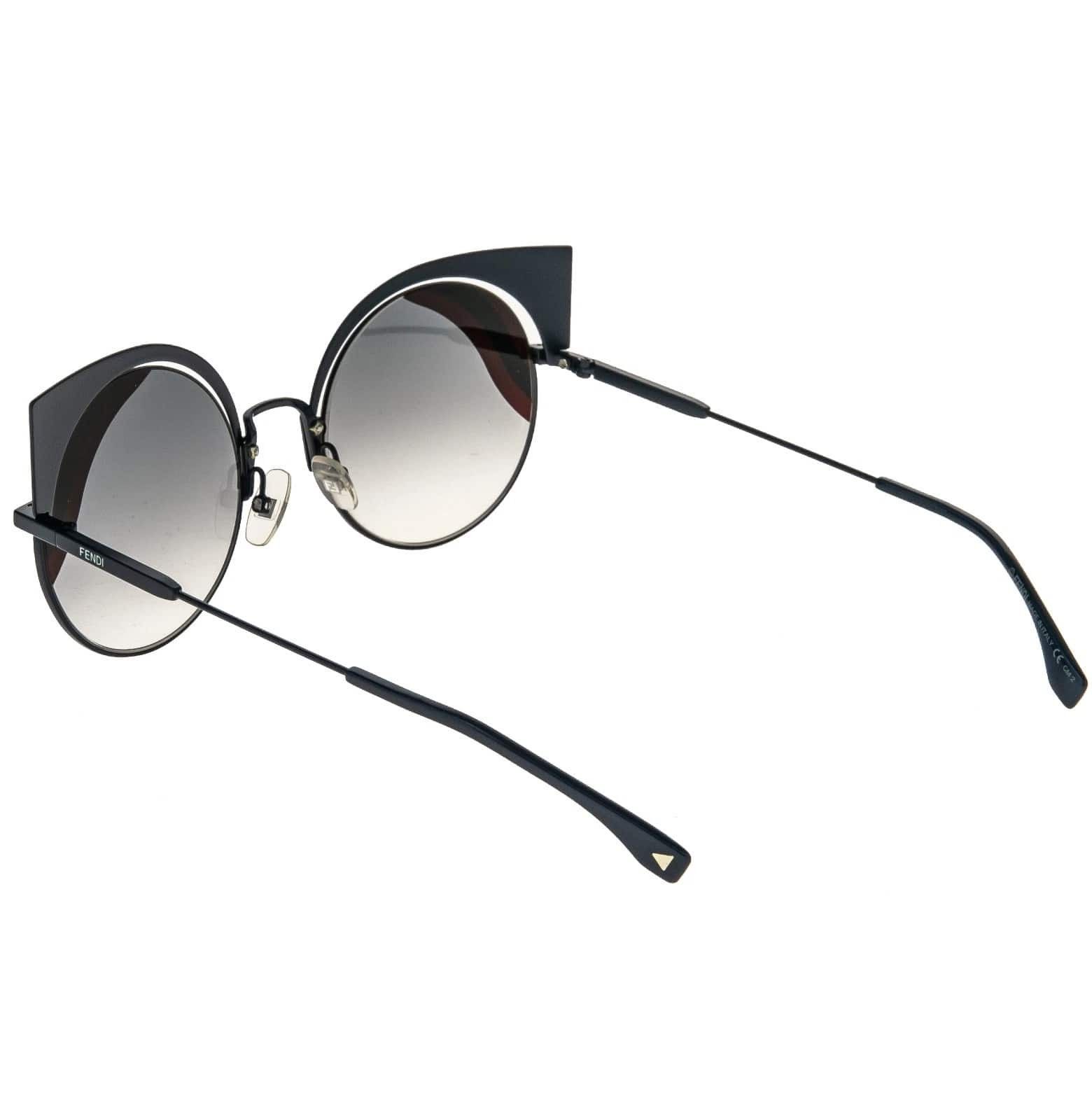 Fendi FENDI FF0215S HYPNOSHINE 0215 Navy Blue Red Fashion Sunglass Size ONE SIZE - 8 Thumbnail