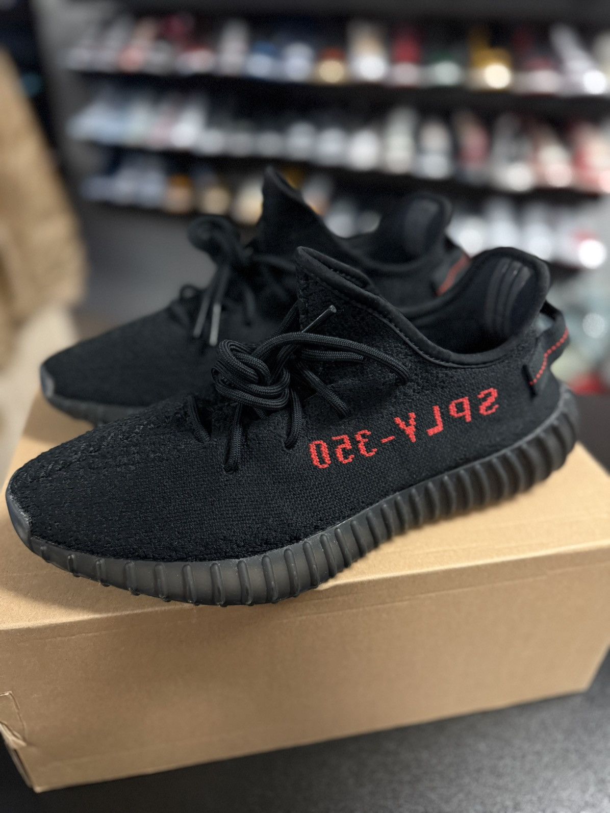 Adidas × Yeezy Yeezy 350 Bred (CP9652) Size 10 W Box 🧼 Size US 10 / EU 43 - 7 Thumbnail