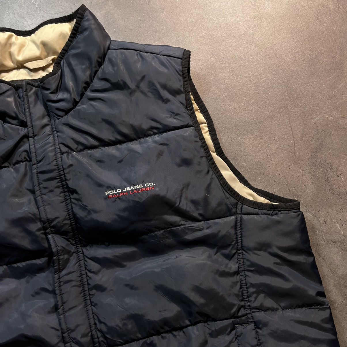 Polo Ralph Lauren Vintage 90s Polo Ralph Lauren Vest Down Puffer Jacket Size US XL / EU 56 / 4 - 3 Thumbnail