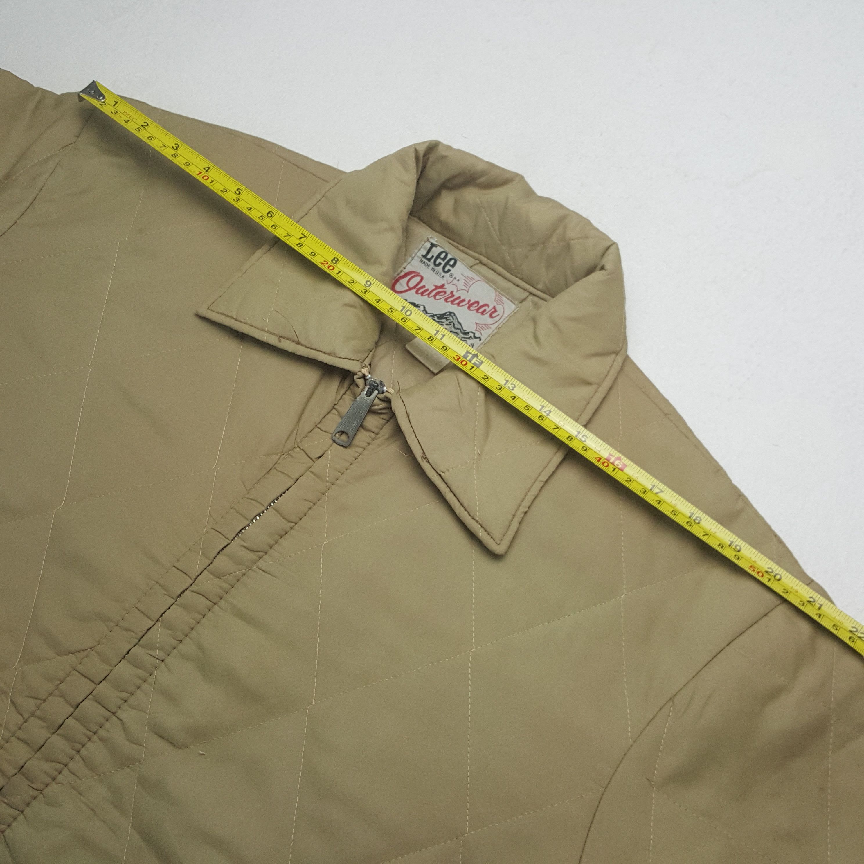 Lee 70’s Lee Outerwear Yellow Mustard Quilted Outdoor Jacket Size US L / EU 52-54 / 3 - 5 Thumbnail