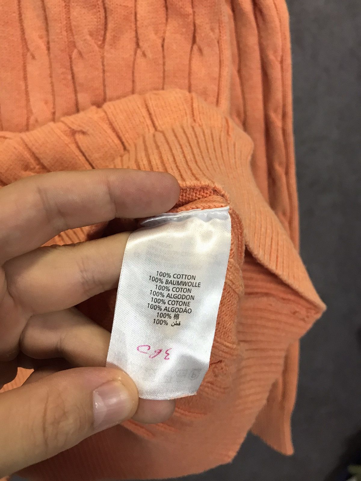 Gant Gant orange designer sweater Size US L / EU 52-54 / 3 - 4 Thumbnail