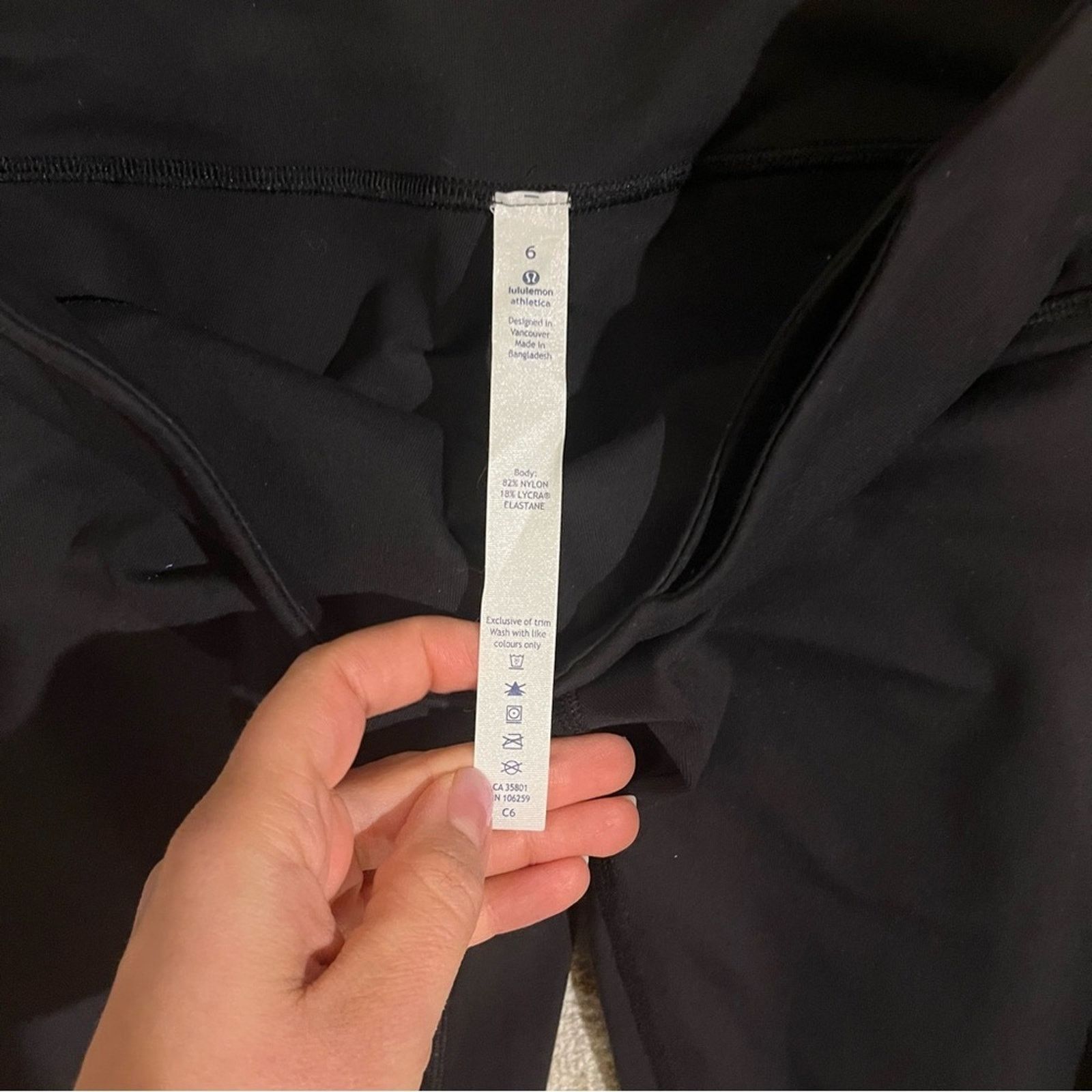 Lululemon Lululemon Women's Wunder Under Low Rise Size 6 Black Size 28" / US 6 / IT 42 - 4 Thumbnail