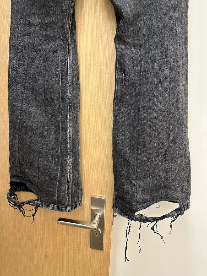 Balenciaga Balenciaga size S Slight Flare Denim Pants Size US 27 - 4 Thumbnail