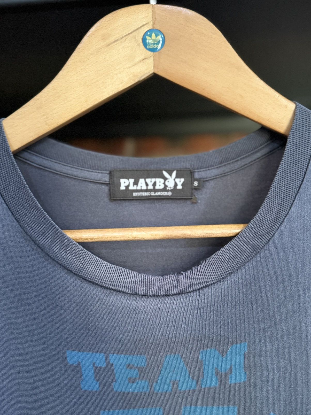 Hysteric Glamour × Playboy Thrashed Hysteric Glamour X Playboy Team Usa Sun Faded Tee Size US M / EU 48-50 / 2 - 5 Thumbnail