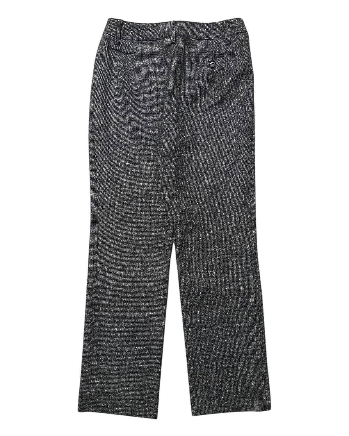 Burberry 2000s Christopher Bailey Era Flared Tailored Trousers Size 26" / US 2 / IT 38 - 2 Thumbnail