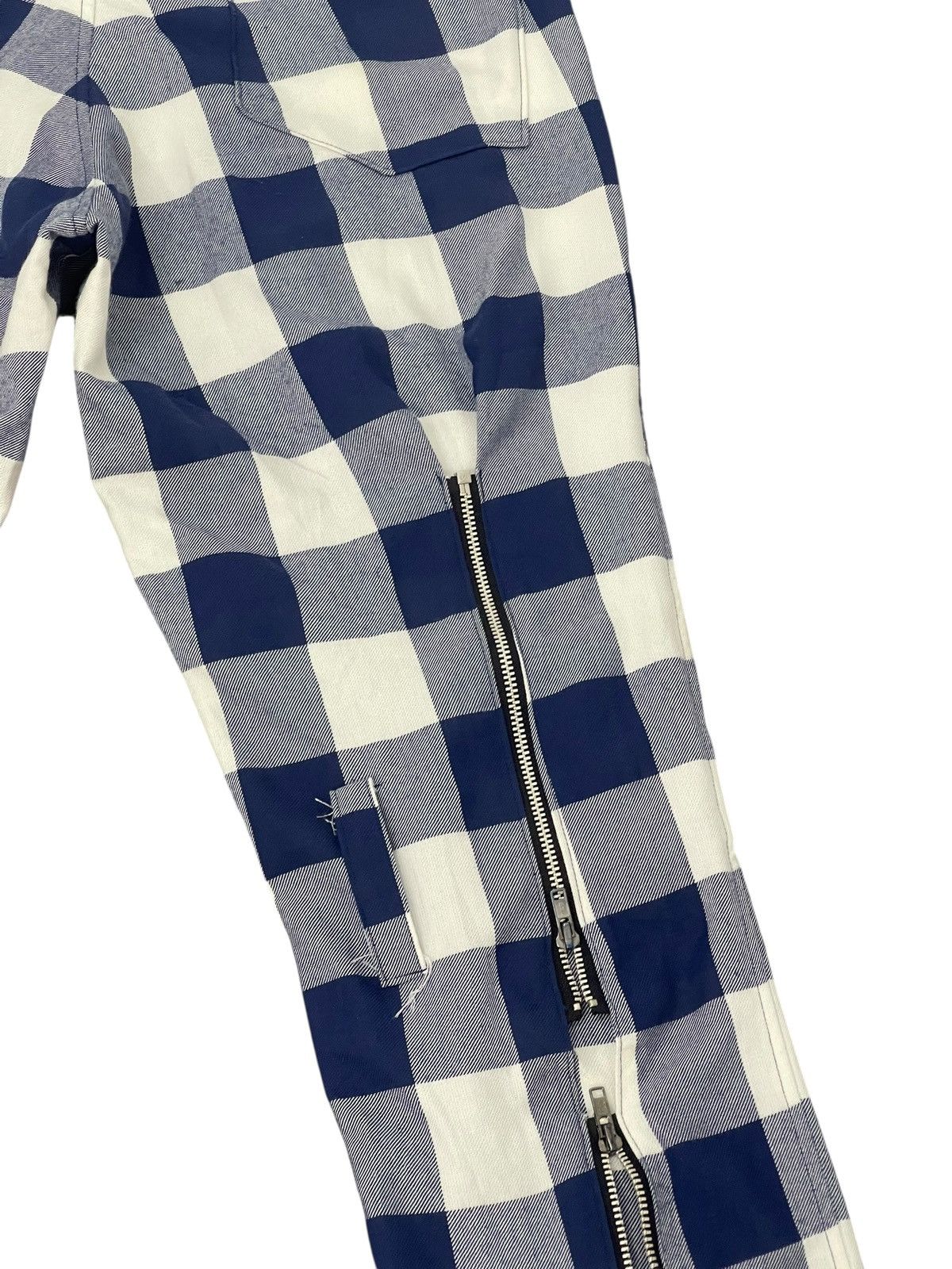 Hysteric Glamour Bondage Pant Vtg 90s Unknown Japan Check Slim 2🟦4 Size US 29 - 11 Thumbnail